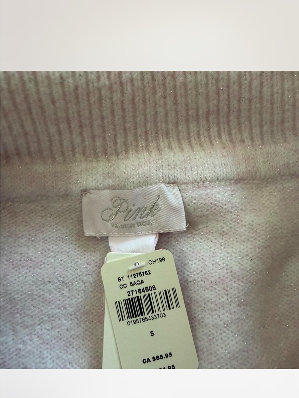 PINK Victoria's Secret Light Pink Knit Skirt - Picture 4 of 5